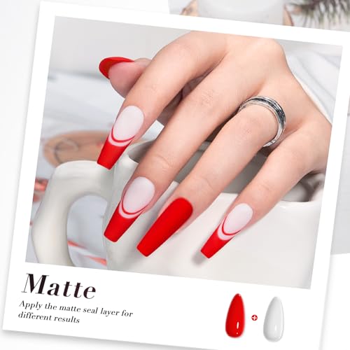 Red Nail Polish 12ml Quick Dry Lacquer for Nail Art & Manicure