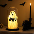 Halloween Ghost Light Up Dome Decor - Spooky Table Centerpiece