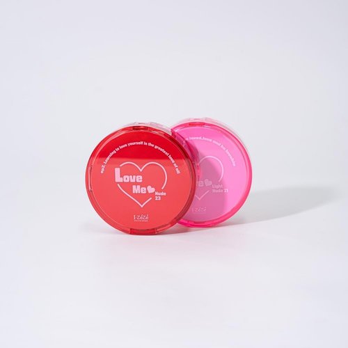 IZEZE Love Me Cushion 0.49 oz, 14g (#23 Nude) Glow Finish type, Dewy Finish, Korean Makeup Cushion for All Skin Types