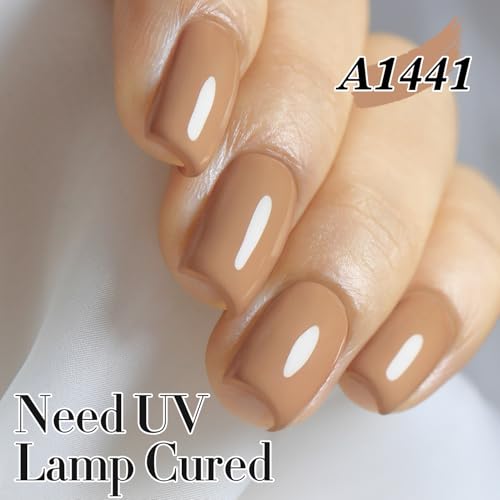 Double Rhythm 15ML Gel Nail Polish - Deep Nude Same Color & Bottle - Soak Off, Long-Lasting Manicure for Women