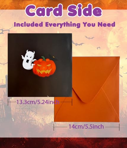 Halloween Pop Up Cards 3D Halloween Cards for Kids & Friends - Variation 3D-2