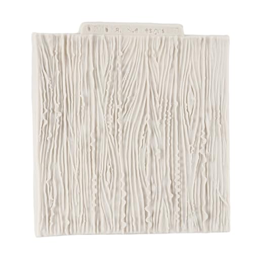 Brick Wall Texture Fondant Mold Set of 3 - Tree Bark & Rock Patterns, Food-Grade Silicone, Cake Decorating Tools - Style B