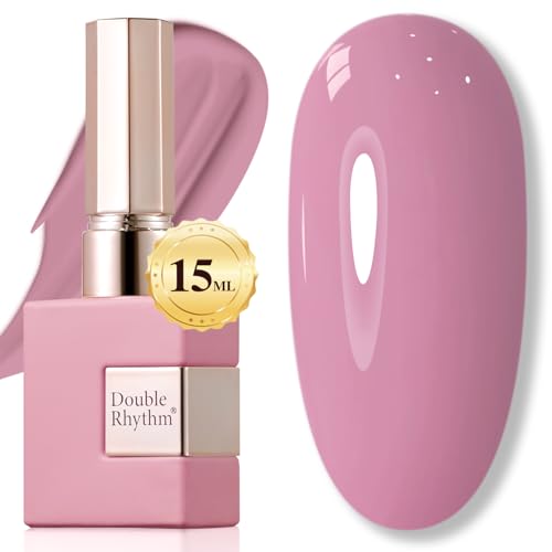 Pale Pink Gel Nail Polish 15ML - Same Color, Soak Off, Long-Lasting Manicure