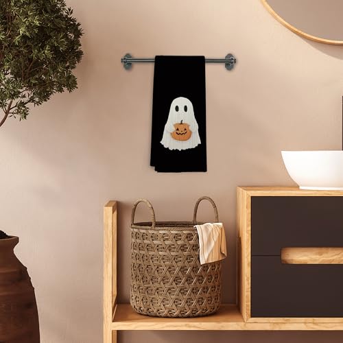 Halloween Ghost Kitchen Towels - Ghost Variation - 16x24 Inch Decorative Hand Towels