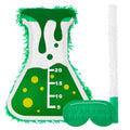 Science Beaker Piñata with Stick and Eye Mask Party Supplies