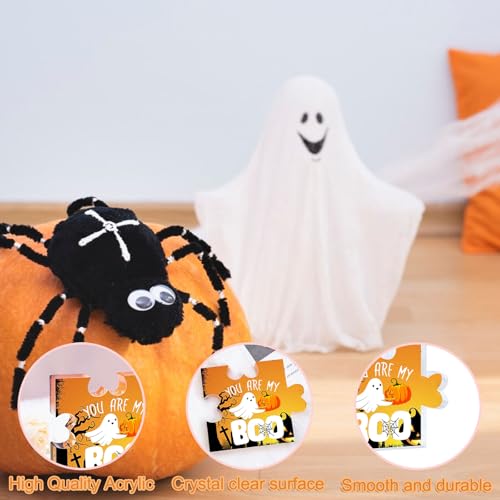 Halloween Ghost Decor Acrylic Puzzle with 'You Are Boo' - Fall & Party Decoration