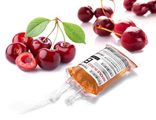 Halloween Blood Bag Drink Set - Spooky Party Decorations & Cosplay Accessory