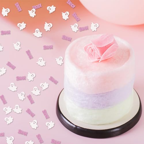 Halloween Baby Boo Confetti for Party Decorations, 120pcs