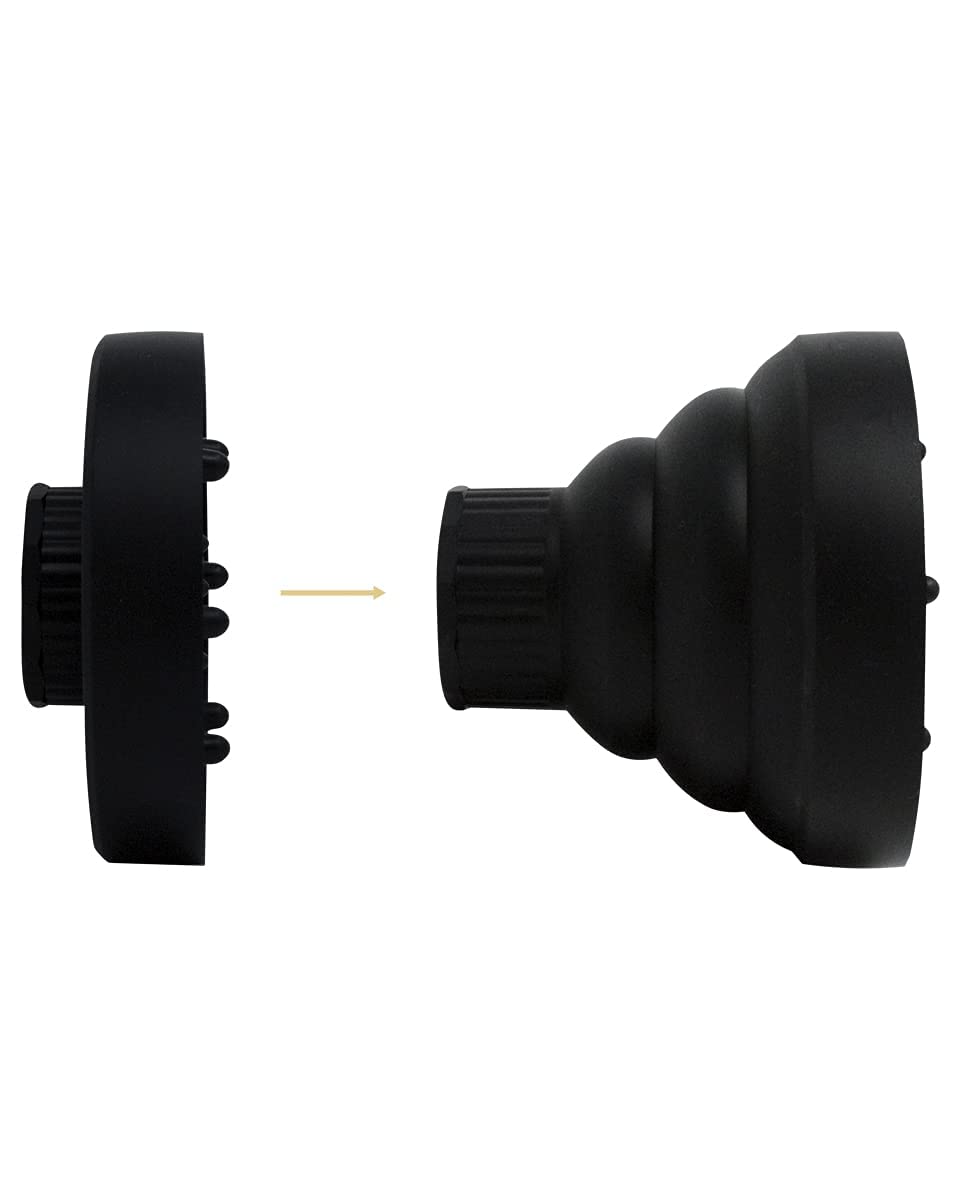 StyleCraft Professional Hair Dryer Diffuser Attachment - Universal Fit for Most Hair Dryers