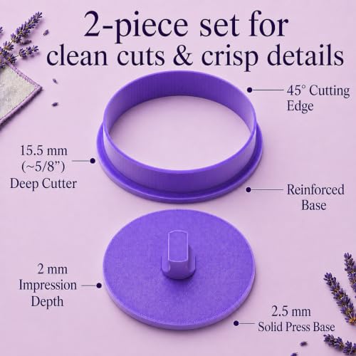 Halloween Jack Lantern Cookie Cutter Stamp - 15mm Deep, Dishwasher Safe, Marshmallow Bliss - Variation of Jack Lantern