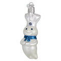 Glass Holiday Ornament - Pillsbury Doughboy Christmas Tree Decoration