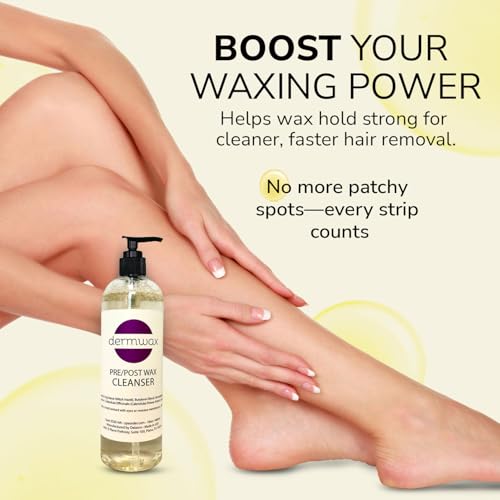 Pre Wax Cleanser with Witch Hazel Chamomile Calendula - 16 oz for Hair Removal
