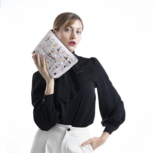 TV Show Inspired Gift Makeup Zipper Pouch - Vampire Design, BTV Makeup Variation