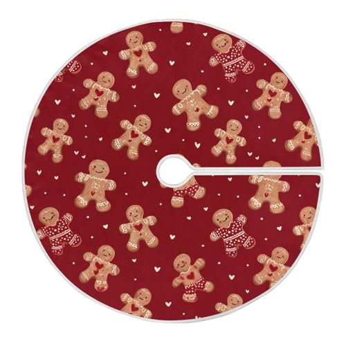Christmas Tree Skirt 35.4 Inch Holiday Tree Base Cover Seasonal Decor