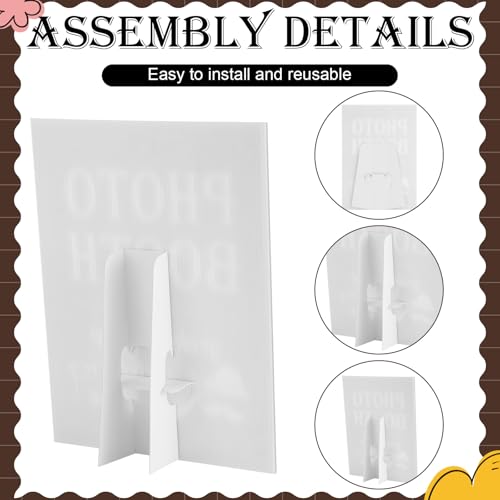 Happiness Photo Booth Sign with Stand - Retro Party Photo Props