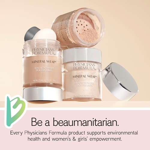Mineral Wear Talc-Free Loose Face Powder - Translucent Light, Dermatologist Tested