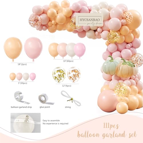 First Birthday Pumpkin Decorations Set for Fall Autumn Halloween Thanksgiving