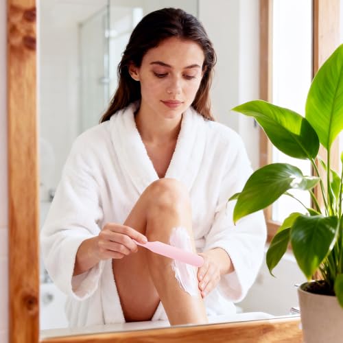 Non-Stick Silicone Waxing Spatulas Set - Reusable Hair Removal & Face Mask Applicators