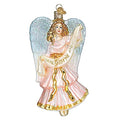 Nativity Angel Christmas Ornament Glass Handcrafted Holiday Decoration