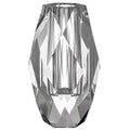 Small Crystal Flower Vase - 6 Inch Clear Decorative Vase with Gift Box for Home Wedding Christmas