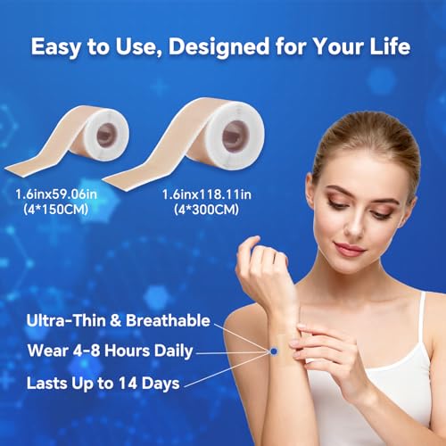 Reusable Silicone Scar Tape 1.5M - Skin Healing & Scar Minimize