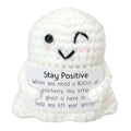 Halloween Ghost Decor - Cute Crochet Ghost for Home Tabletop - Variation: Ghost