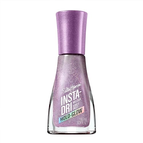 Holographic Nail Polish - Quick Dry, Long Lasting, 102 Lustrous Lilac