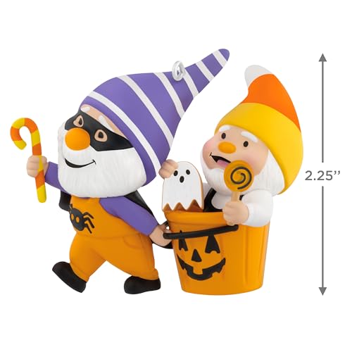 Hallmark Keepsake Halloween Ornament Gnothing But Treats Gnome Variation