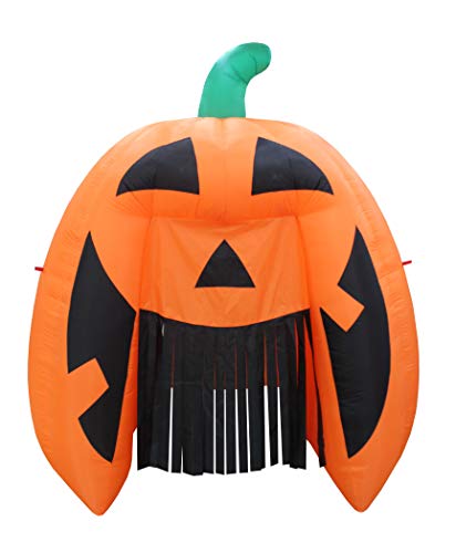 8 FT Inflatable Halloween Pumpkin Monster Archway - Outdoor Decor