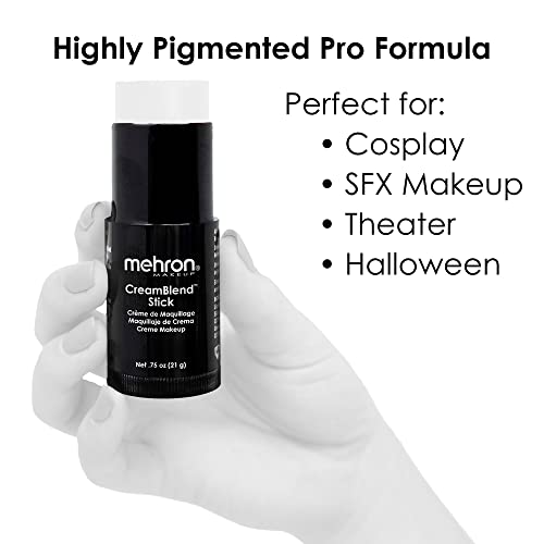 CreamBlend Stick Face & Body Paint - White, 0.75 Ounce - Variation of THIS listing