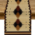 13x90 Inch Southwestern Ethnic Table Runner - Boho Native American Aztec Style