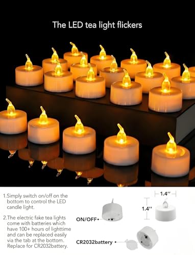 Love You More Every Day Anniversary Decorations Set - 19 Luminary Bags & LED Tea Lights
