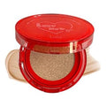 IZEZE Love Me Cushion 0.49 oz, 14g (#23 Nude) Glow Finish type, Dewy Finish, Korean Makeup Cushion for All Skin Types