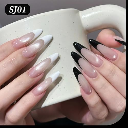 Black Gel Nail Polish - Opaque Black Halloween Design - Pure Black Variation, 15ml