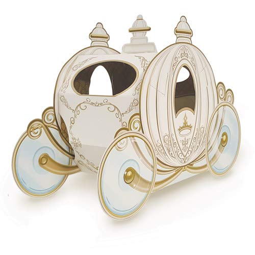 Princess Carriage Centerpieces Set of 3 - Royal Themed Birthday Party Decorations