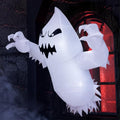 3.5FT Inflatable Halloween Ghost for Outdoor Yard and Window Decor with LEDs