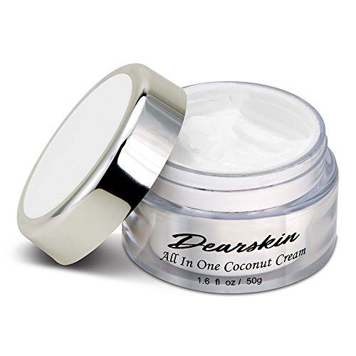 Vitamin C Dear Serum + All In One Coconut Cream seT- Pack with Vitamin C Serum 20%, Hyaluronic Acid Botanic, Vitamin E Organic and Coconut Oil Cream Day and Night (Serum + Cream)