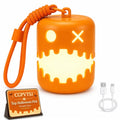 Halloween Pumpkin Lanterns Set of 3 Rechargeable LED Night Lights Indoor Outdoor Decor