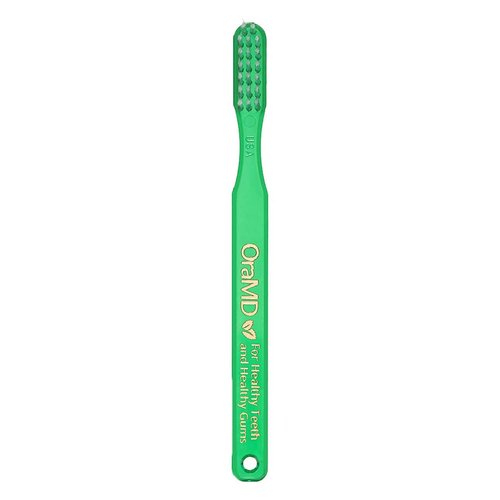 OraMD Soft Bristles Toothbrush - Gentle Care for Sensitive Teeth & Gums - Pack of 6 Manual Toothbrushes