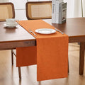 EKAINA Water Resistant Pumpkin Table Runner 63 Inch for 4-Seat Dining Decor