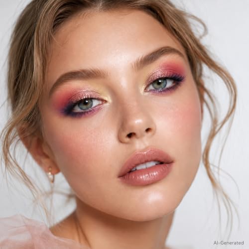 Eyeshadow Palette Makeup 9 Colors Matte & Glitter Bright Eye Shadow Set - Variation 1704-1#