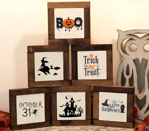 Halloween Reusable Silk Screen Stencil - Black Cat Variation for DIY Crafts & Home Decor