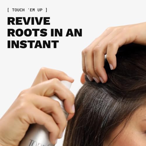 Toppik Colored Hair Thickener Hair Spray for Root Touchup - Black 5.1 oz