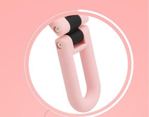 Stianiiie 1X 5X Handheld Mirror with Handle for Travel， Magnifying Mirror, Magnification, Rotation Adjustable Handle, Double Sided Folding, Mirror for Women for Eyes Makeup Travel Table Desk Shaving