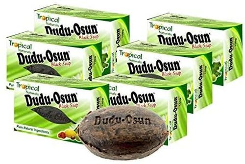 Kovafood Dudu Osun Original Black Soap, 150g (Pack of 6)