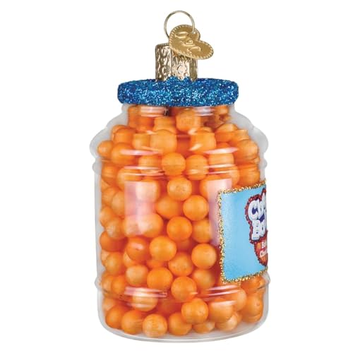 Christmas Glass Blown Ornament - Whimsical Cheese Balls Snack Collection Holiday Decor