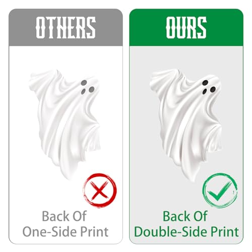 Halloween White Ghost Window Cling Decal Large 35.5 Inch - Variation of This Listing: White Ghosts 03
