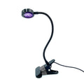 ZOELASS 5W Gooseneck UV Light for Resin Curing, 395-405nm LED UV Curing Lamp with 12" Flexible Arm & Steel Clamp for Resin Molds, Jewelry Making, DIY Crafts, Gel X Nails, Nail Polish
