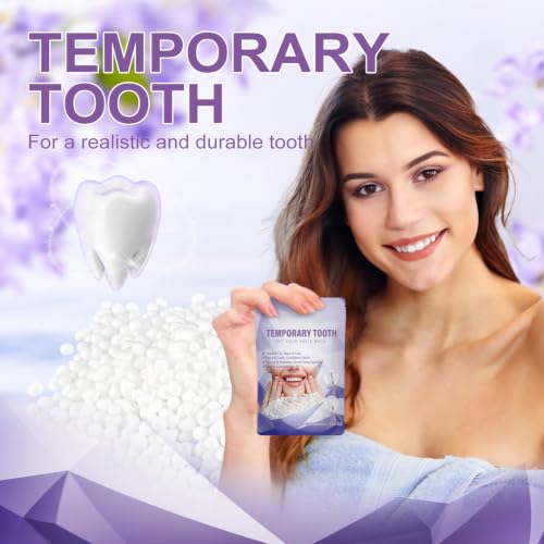 Tooth Repair Kit Moldable Beads for Emergency Dental Fixes - Safe & Durable