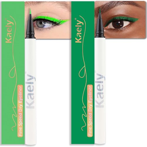 Waterproof Liquid Eyeliner Set - 12 Bright Colors, Long Lasting & Smudge-Proof